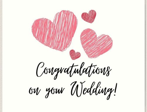 Congratulations to Mr & Mrs Fleming